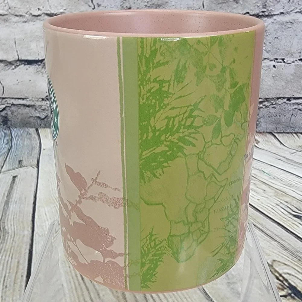 Starbucks Coffee Cup Mug 2006 Collectible Bean Story‎ Manolo 18 fl. oz Ceramic
